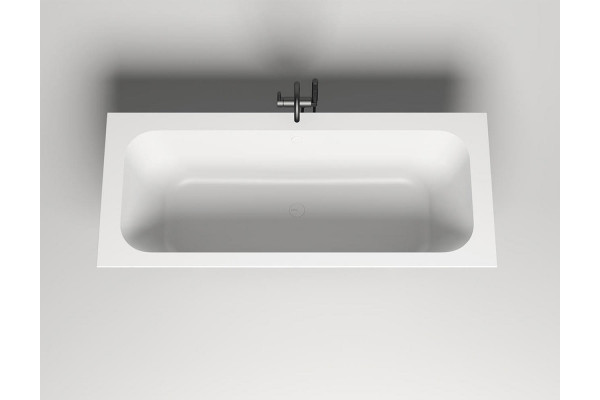 Ванна из искусственного камня Salini Orlanda Axis S-Sense 180х80, матовая, прямоугольная, встраиваемая