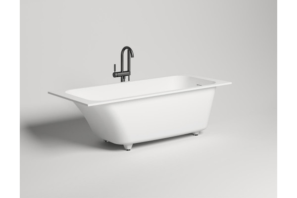 Ванна из искусственного камня Salini Orlanda Kit S-Sense 170x80, матовая, прямоугольная, встраиваемая
