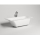 Ванна из искусственного камня Salini Orlanda Kit S-Sense 170х80, глянцевая, прямоугольная, встраиваемая