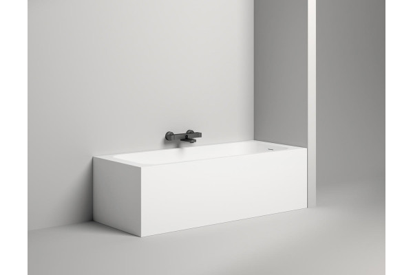 Ванна из искусственного камня Salini Orlanda Kit S-Sense 170х80, глянцевая, прямоугольная, встраиваемая