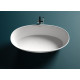 Ванна из искусственного камня Salini Alda S-Sense 160x70, глянцевая, овальная, отдельностоящая