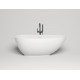 Ванна из искусственного камня Salini Paola S-Stone 160x77, матовая, овальная, отдельностоящая