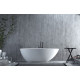 Ванна из искусственного камня Salini Paola S-Stone 160x77, матовая, овальная, отдельностоящая