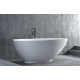 Ванна из искусственного камня Salini Paola S-Stone 160x77, матовая, овальная, отдельностоящая