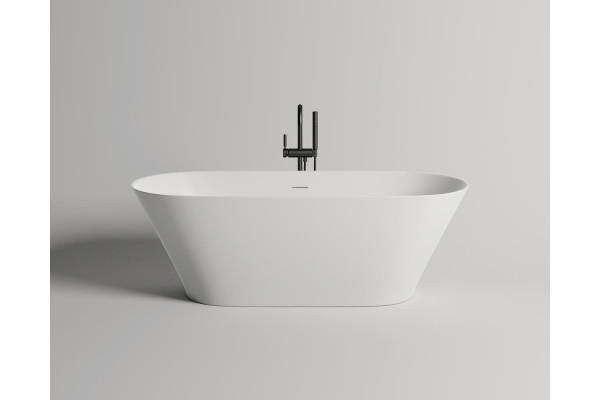 Ванна из искусственного камня Salini Mona S-Stone 180x80, матовая, овальная, отдельностоящая
