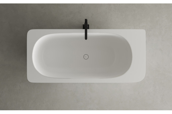 Ванна из искусственного камня Salini Ninfea S-Stone 180x82, матовая, прямоугольная, отдельностоящая