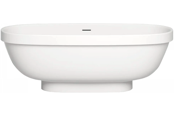 Ванна из искусственного камня Salini Greca S-Stone 180x80, матовая, овальная, отдельностоящая