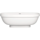 Ванна из искусственного камня Salini Greca S-Stone 180x80, матовая, овальная, отдельностоящая