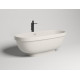 Ванна из искусственного камня Salini Greca S-Stone 180x80, матовая, овальная, отдельностоящая