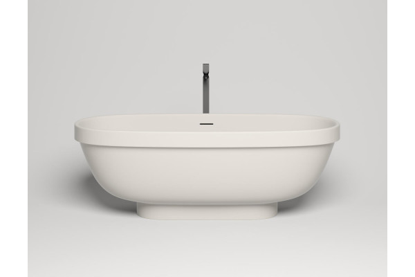 Ванна из искусственного камня Salini Greca S-Stone 180x80, матовая, овальная, отдельностоящая
