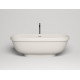 Ванна из искусственного камня Salini Greca S-Stone 180x80, матовая, овальная, отдельностоящая