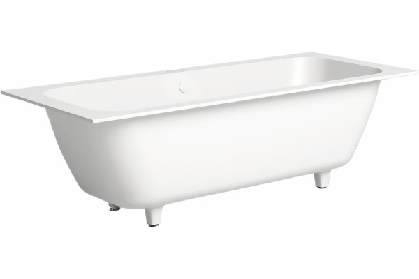 Ванна из искусственного камня Salini Orlandа Axis 190x80 глянцевая прямоугольная, объем 325 л.