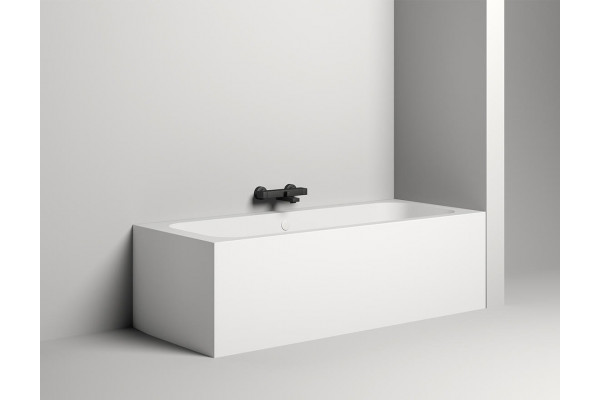 Ванна из искусственного камня Salini Orlandа Axis 190x80 глянцевая прямоугольная, объем 325 л.