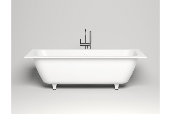 Ванна из искусственного камня Salini Orlandа Axis 190x80 глянцевая прямоугольная, объем 325 л.