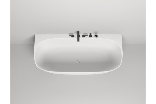 Ванна из искусственного камня Salini Sofia Wall 180x85 матовая прямоугольная, пристенная
