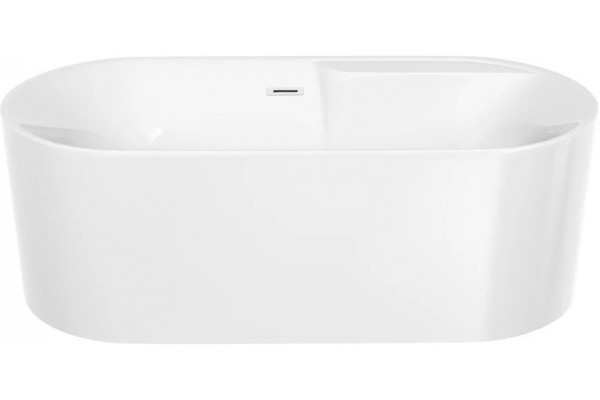 Акриловая ванна Sancos Omega FB16 170x80 овальная, отдельностоящая