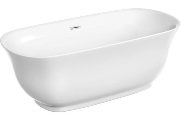 Акриловая ванна Sancos Viva FB08 170x80 овальная, отдельностоящая, объем 370 л.