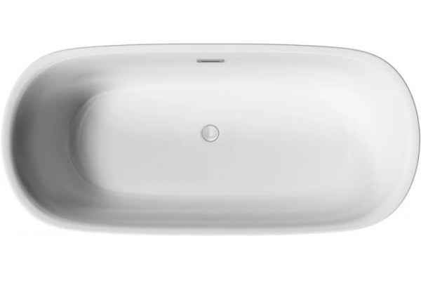 Акриловая ванна Sancos Viva FB08 170x80 овальная, отдельностоящая, объем 370 л.