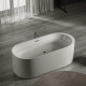 Акриловая ванна Sancos Fiori FB04 170x80 овальная, отдельностоящая