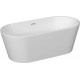 Акриловая ванна Sancos Mimi FB01 170x80 овальная, отдельностоящая, объем 370 л.