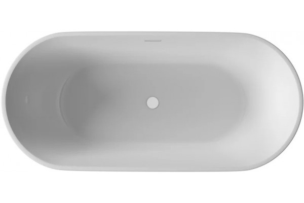 Акриловая ванна Sancos Mimi FB01 170x80 овальная, отдельностоящая, объем 370 л.