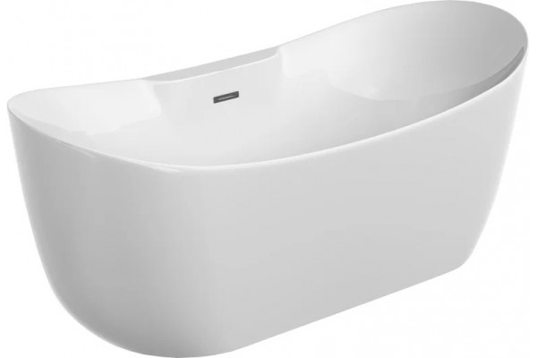 Акриловая ванна Sancos Jazz FB17 170x80 овальная, отдельностоящая, объем 370 л.
