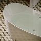 Акриловая ванна Sancos Jazz FB17 170x80 овальная, отдельностоящая, объем 370 л.