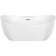 Акриловая ванна Sancos Jazz FB17 170x80 овальная, отдельностоящая, объем 370 л.