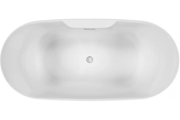Акриловая ванна Sancos Jazz FB17 170x80 овальная, отдельностоящая, объем 370 л.