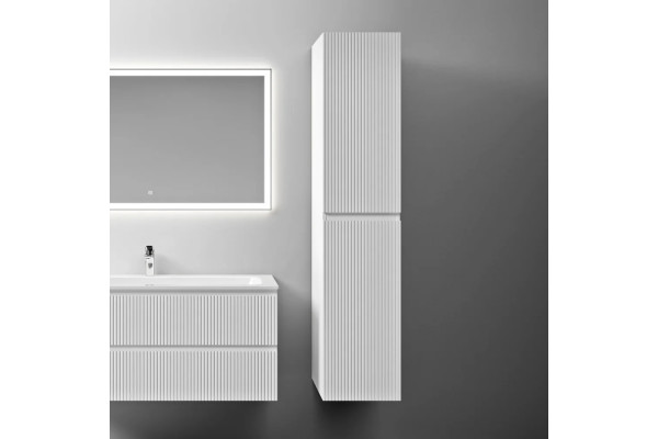 Шкаф-пенал Sancos Snob T 35 см, универсальный, bianco, подвесной, матовый