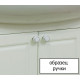 Тумба с раковиной Sanflor Софи 60, матовая, ручки серебро