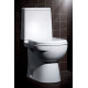 Унитаз-компакт Sanita luxe Next luxe без микролифта белый, овальный, 35.5x64.8 см