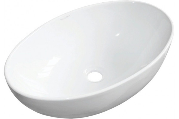 Раковина Sanita luxe Ringo 53 овальная, цвет белый, на столешницу