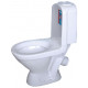 Унитаз-компакт Sanita luxe Classic luxe с микролифтом, белый, овальный, 34.5x59 см