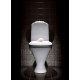 Унитаз-компакт Sanita luxe Classic luxe с микролифтом, белый, овальный, 34.5x59 см