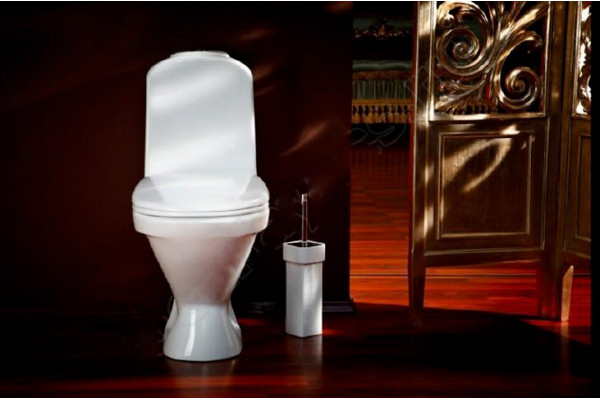 Унитаз-компакт Sanita luxe Classic luxe с микролифтом, белый, овальный, 34.5x59 см