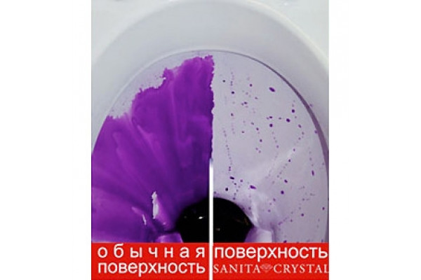 Унитаз-компакт Sanita luxe Best Color Black с микролифтом, овальный, 34x64 см