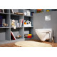 Унитаз подвесной Sanita luxe Attica luxe с микролифтом, белый, овальный, 34x49 см