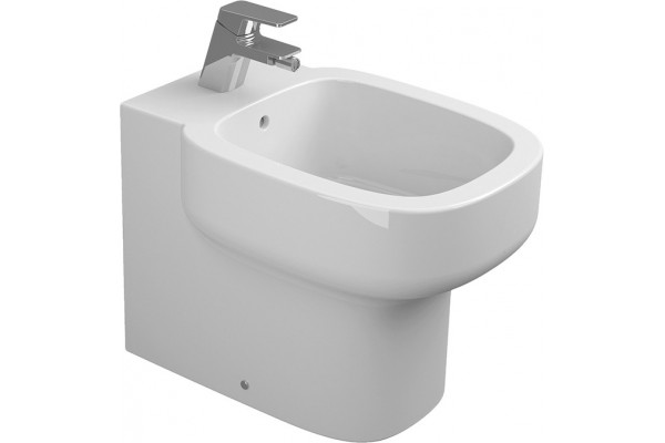 Биде напольное Sanitana Be You цвет белый, овальное, 37x54 см