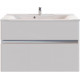 Тумба с раковиной Sanstar Велья 80, подвесная, с ящиками