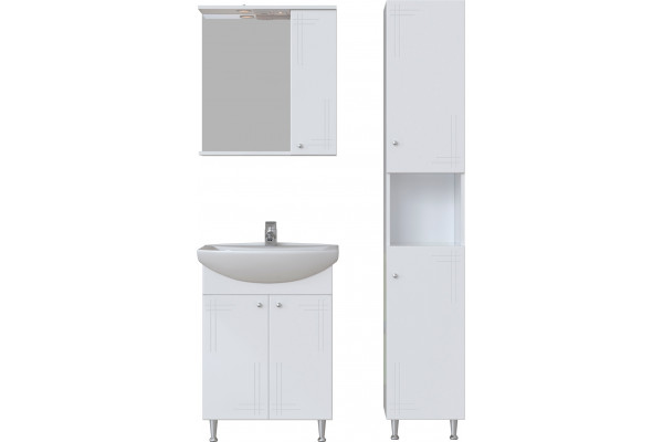 Мебель для ванной Sanstar Июнь 60 напольная, ручки хром