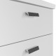 Тумба с раковиной Sanstar Megliore Gretta 80, с ящиками, глянцевая