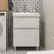 Тумба с раковиной Sanstar Megliore Riana 70, с ящиками, глянцевая