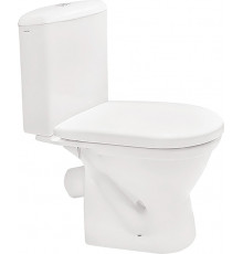 Унитаз-компакт Santek Алькор 1WH302196 белый, овальный, 35.5x67 см
