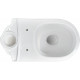 Унитаз-компакт Santek Алькор 1WH302196 белый, овальный, 35.5x67 см
