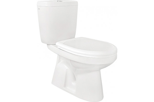 Унитаз-компакт Santek Анимо 1WH302136 белый, овальный, 38x62.5 см