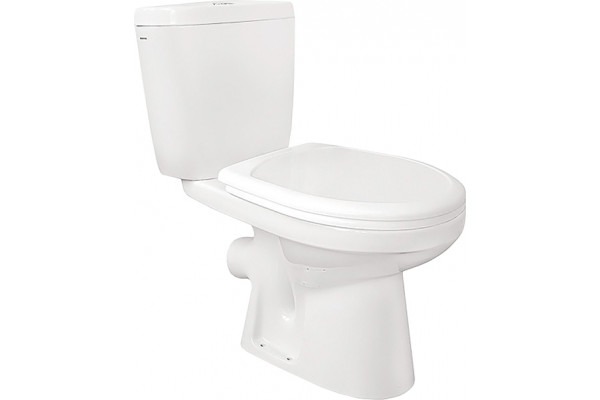 Унитаз-компакт Santek Анимо 1WH110032 белый, овальный, 38x63.5 см