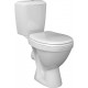 Унитаз-компакт Santek Паллада 1.WH30.2.371 белый, 36.5x68 см