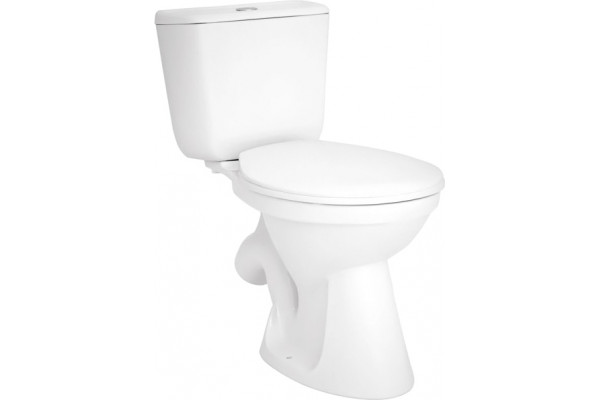 Унитаз-компакт Santek Бриз 1WH202569 белый, овальный, 39x66 см