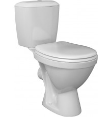 Унитаз-компакт Santek Паллада 1.WH30.2.376 белый, овальный, 36.5x63 см